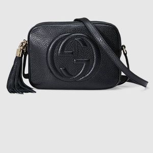 GUCCI SOHO SMALL LEATHER DISCO BAG